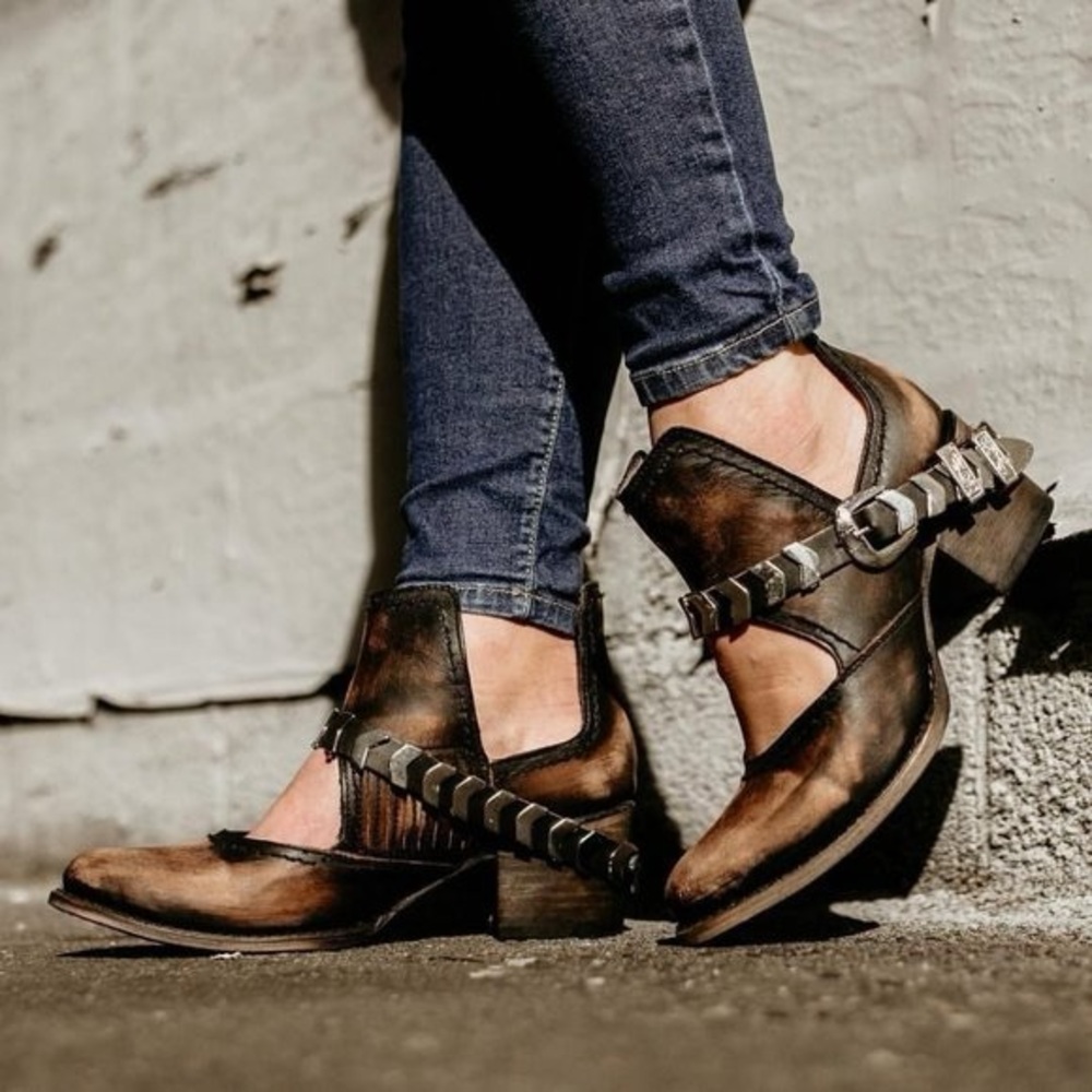 Freebird by Steven Blade Distressed Boots